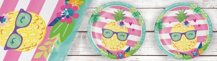 Pineapple and Friends Party Supplies | Balloon | Decoration | Pack